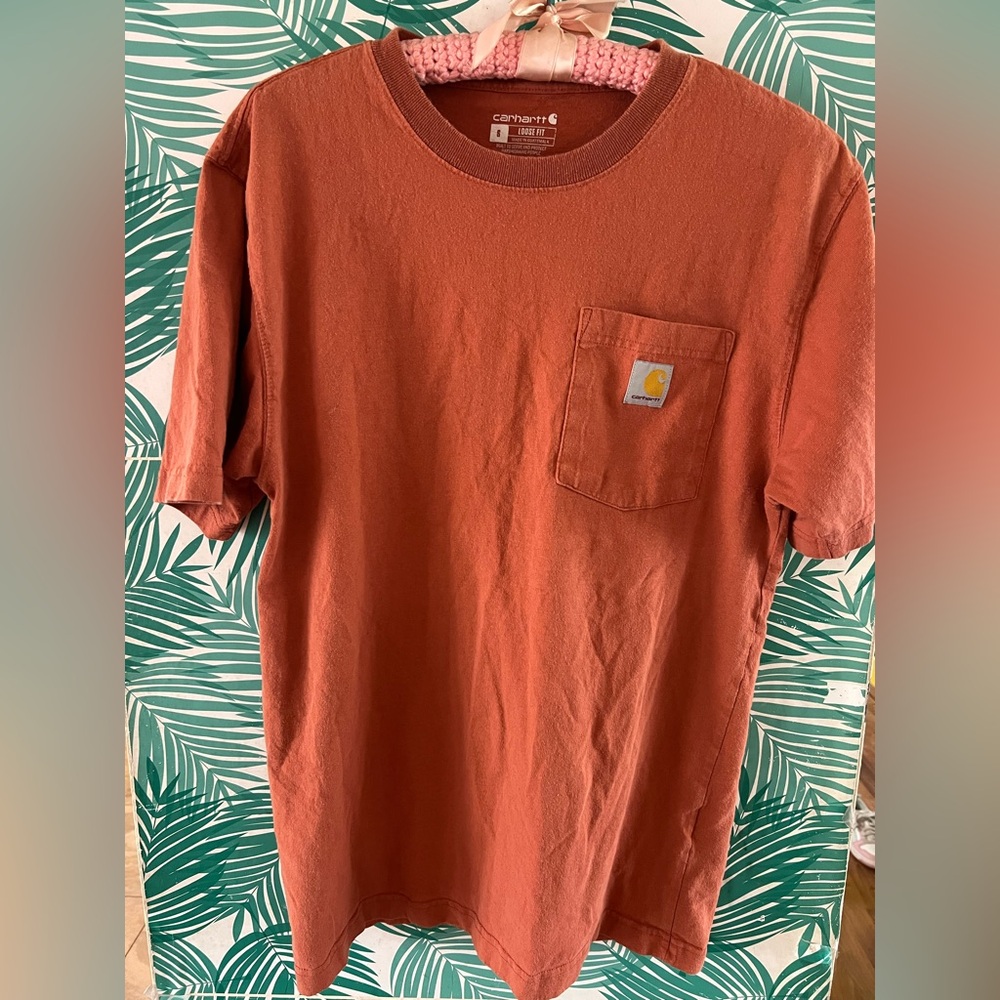 Carhartt loose fit t shirts 2 for 1 loose & original fit orange & gray sz s